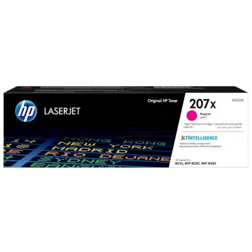 ORIGINAL HP 207X Tonerkartusche magenta High-Capacity 2.450 Seiten (W 2213 X)