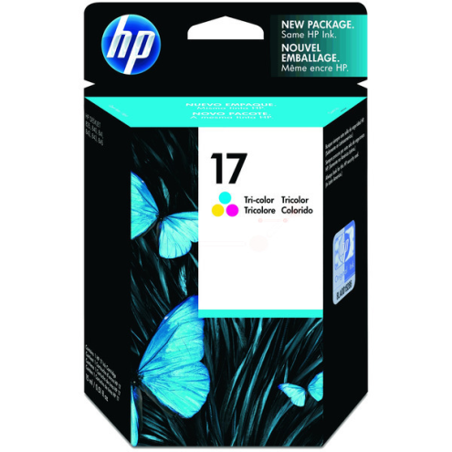 ORIGINAL HP 17 Druckkopfpatrone color 480 Seiten, 15,00 ml (C 6625 AE)