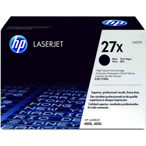 ORIGINAL HP 27X Tonerkartusche schwarz 10.000 Seiten (C 4127 X)