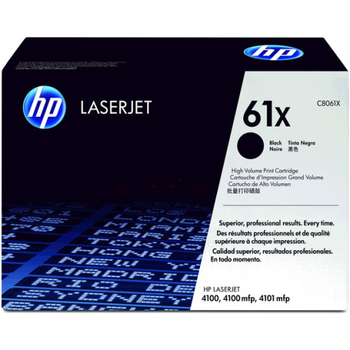 ORIGINAL HP 61X Tonerkartusche schwarz High-Capacity 10.000 Seiten (C 8061 X)