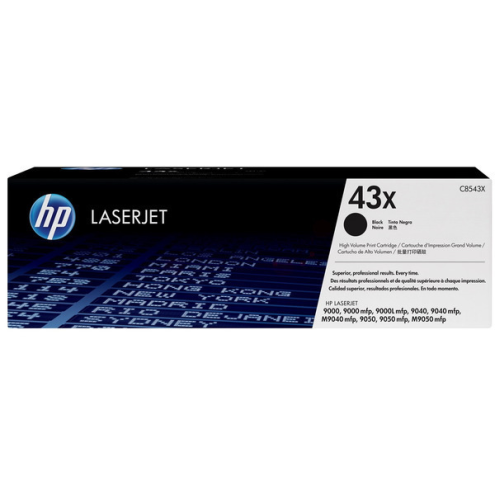 ORIGINAL HP 43X Tonerkartusche schwarz High-Capacity 30.000 Seiten (C 8543 X)