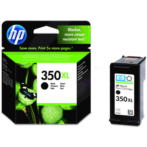ORIGINAL HP 350XL Druckkopfpatrone schwarz High-Capacity 1.000 Seiten, 25,00 ml (CB 336 EE)