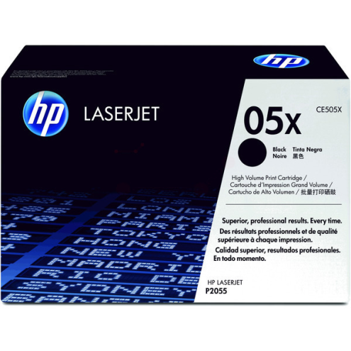ORIGINAL HP 05X Tonerkartusche schwarz 6.500 Seiten (CE 505 X)