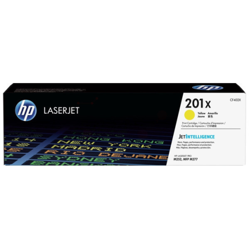 ORIGINAL HP 201X Tonerkartusche gelb High-Capacity 2.300 Seiten (CF 402 X)