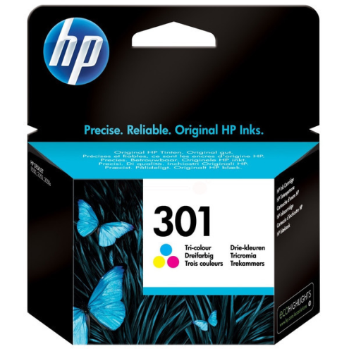 ORIGINAL HP 301 Druckkopfpatrone color 150 Seiten, 3,00 ml (CH 562 EE)