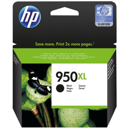 ORIGINAL HP 950XL Tintenpatrone schwarz High-Capacity 2.300 Seiten, 53,00 ml (CN 045 AE)
