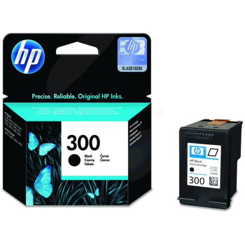 ORIGINAL HP 300 Druckkopfpatrone schwarz 200 Seiten, 4,00 ml (CC 640 EE)