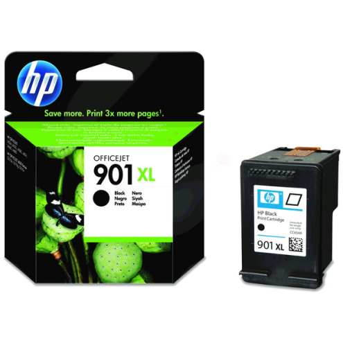 ORIGINAL HP 901XL Druckkopfpatrone schwarz High-Capacity 700 Seiten, 14,00 ml (CC 654 AE)