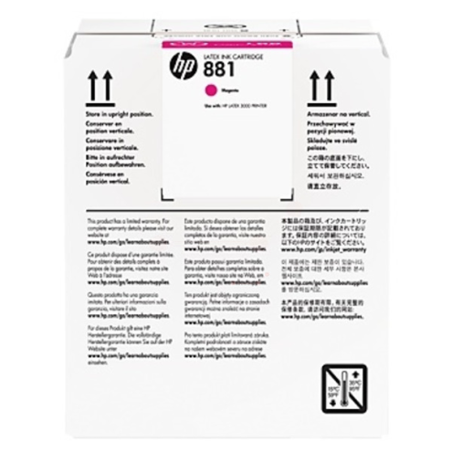 ORIGINAL HP 881 Tintenpatrone magenta 5.000,00 ml (CR 332 A)