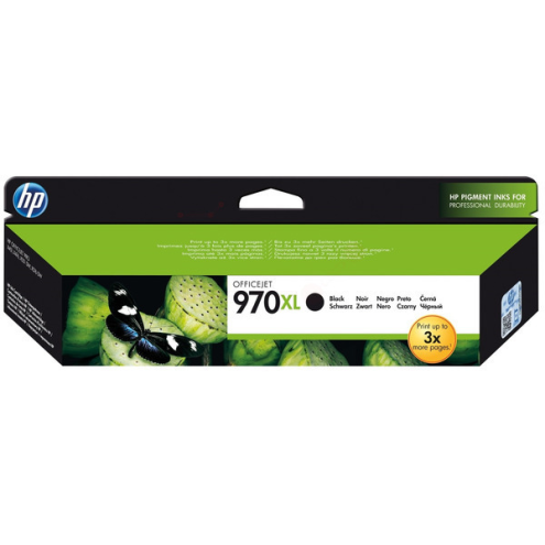 ORIGINAL HP 970XL Tintenpatrone schwarz High-Capacity 9.200 Seiten, 250,00 ml (CN 625 AE)