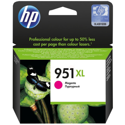 ORIGINAL HP 951XL Tintenpatrone magenta High-Capacity 1.500 Seiten, 17,00 ml (CN 047 AE)