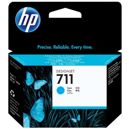 ORIGINAL HP 711 Tintenpatrone cyan 29,00 ml (CZ 130 A)