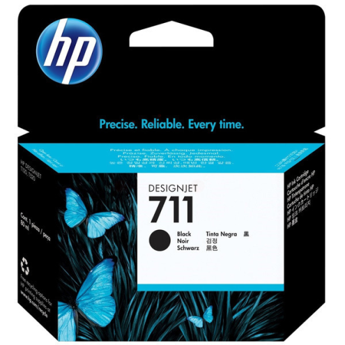 ORIGINAL HP 711 Tintenpatrone schwarz 80,00 ml (CZ 133 A)