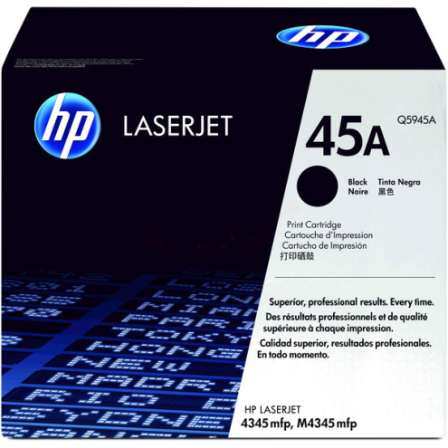 ORIGINAL HP 45A Tonerkartusche schwarz 18.000 Seiten (Q 5945 A)