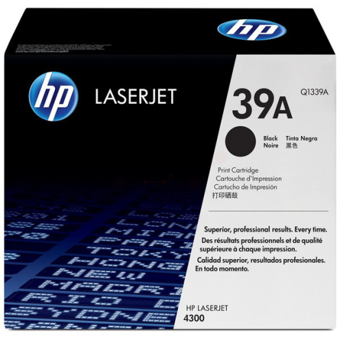 ORIGINAL HP 39A Tonerkartusche schwarz 18.000 Seiten/5% (Q 1339 A)