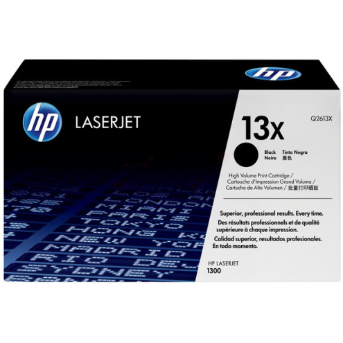ORIGINAL HP 13X Tonerkartusche schwarz High-Capacity 4.000 Seiten/5% (Q 2613 X)