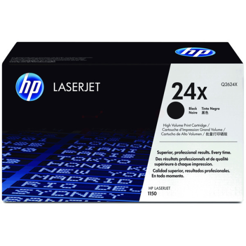 ORIGINAL HP 24X Tonerkartusche schwarz High-Capacity 4.000 Seiten/5% (Q 2624 X)