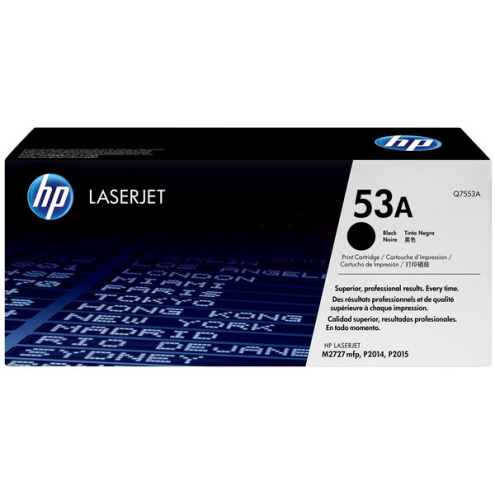 ORIGINAL HP 53A Tonerkartusche schwarz 3.000 Seiten (Q 7553 A)