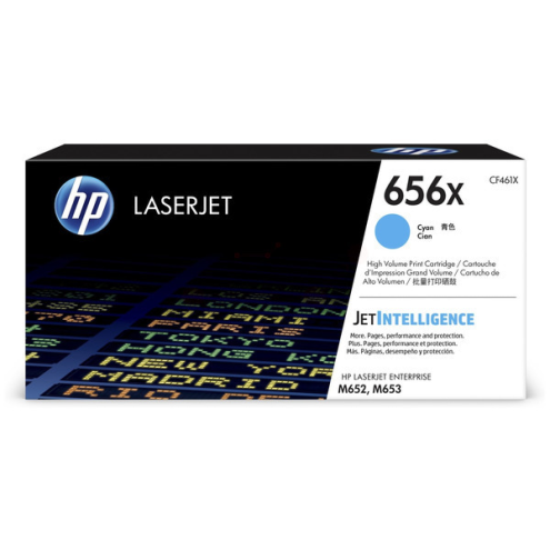 ORIGINAL HP 656X Tonerkartusche cyan 22.000 Seiten (CF 461 X)