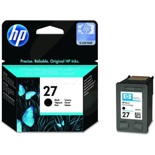 ORIGINAL HP 27 Druckkopfpatrone schwarz 280 Seiten, 10,00 ml (C 8727 AE)