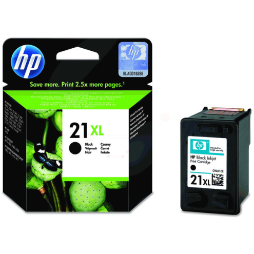 ORIGINAL HP 21XL Druckkopfpatrone schwarz High-Capacity 475 Seiten, 12,00 ml (C 9351 CE)