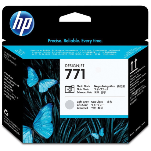 ORIGINAL HP 771 Druckkopf schwarz /grau hell 775,00 ml (CE 020 A)
