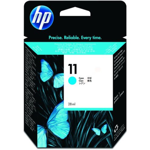 ORIGINAL HP 11 Tintenpatrone cyan 2.350 Seiten, 28,00 ml (C 4836 AE)