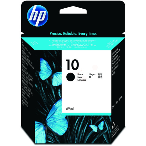 ORIGINAL HP 10 Tintenpatrone schwarz High-Capacity 2.200 Seiten, 69,00 ml (C 4844 AE)