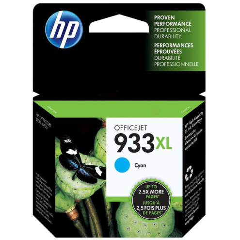 ORIGINAL HP 933XL Tintenpatrone cyan High-Capacity 825 Seiten, 8,50 ml (CN 054 AE)