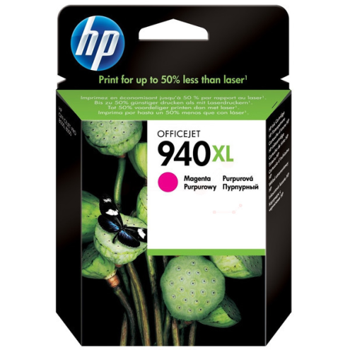 ORIGINAL HP 940XL Tintenpatrone magenta High-Capacity 1.400 Seiten, 19,00 ml (C 4908 AE)