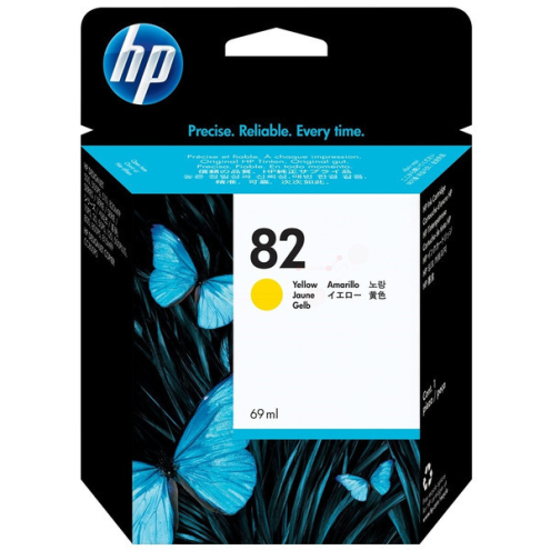 ORIGINAL HP 82 Tintenpatrone gelb 4.300 Seiten, 69,00 ml (C 4913 A)