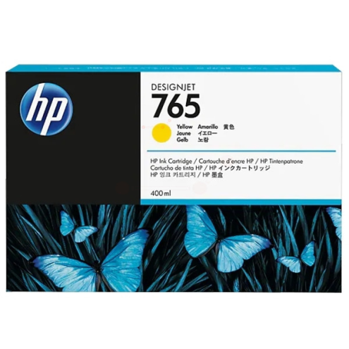 ORIGINAL HP 765 Tintenpatrone gelb 400,00 ml (F9J50A)