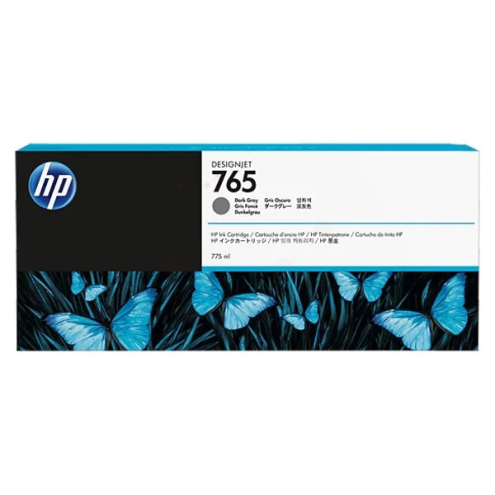 ORIGINAL HP 765 Tintenpatrone grau dunkel 775,00 ml (F9J54A)