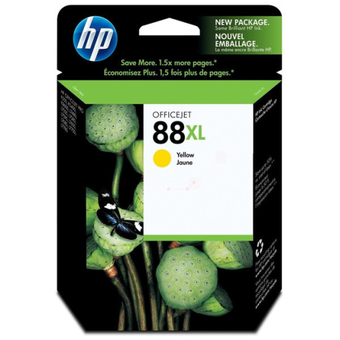ORIGINAL HP 88XL Tintenpatrone gelb High-Capacity 1.540 Seiten, 17,10 ml (C 9393 AE)